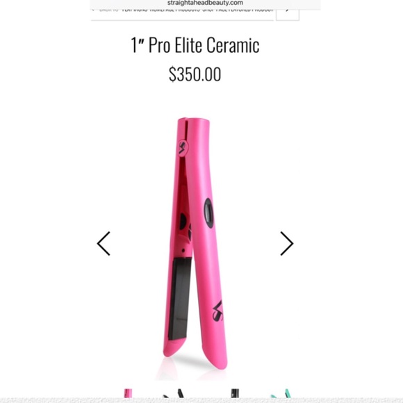 Pro Elite Ceramic Straight Ahead Hair Straightener - Picture 1 of 4